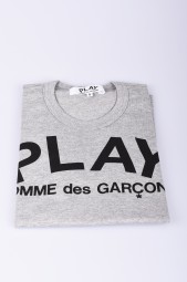 COMME DES GARCONS grey printed t-shirt