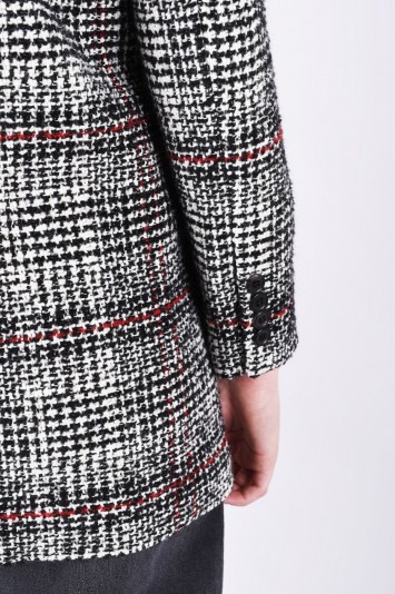 ISABEL MARANT ÉTOILE blazer en laine mélangée à carreaux Ice