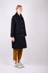 BARENA manteau Lu Marine