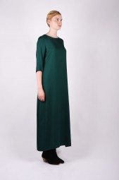 BARENA dress gentuca green