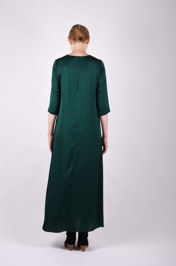 BARENA dress gentuca green