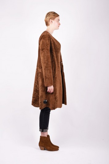 GIORGIO BRATO shearling coat