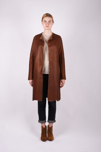 GIORGIO BRATO shearling coat