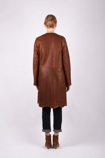 GIORGIO BRATO shearling coat