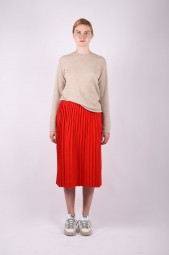 SOFIE D'HOORE pleated midi skirt