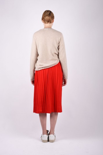 SOFIE D'HOORE pleated midi skirt