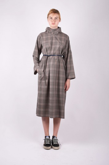 SOFIE D'HOORE checked belted dress